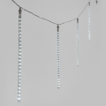 Zewnętrzny łańcuch świąteczny LED ICICLE 480xLED 14m IP44 zimna biel