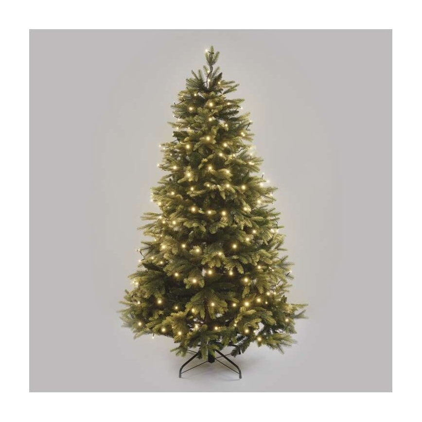 Zewnętrzny łańcuch świetlny LED, 240 diod LED, 8 trybów, 29 m, IP44, ciepła biel