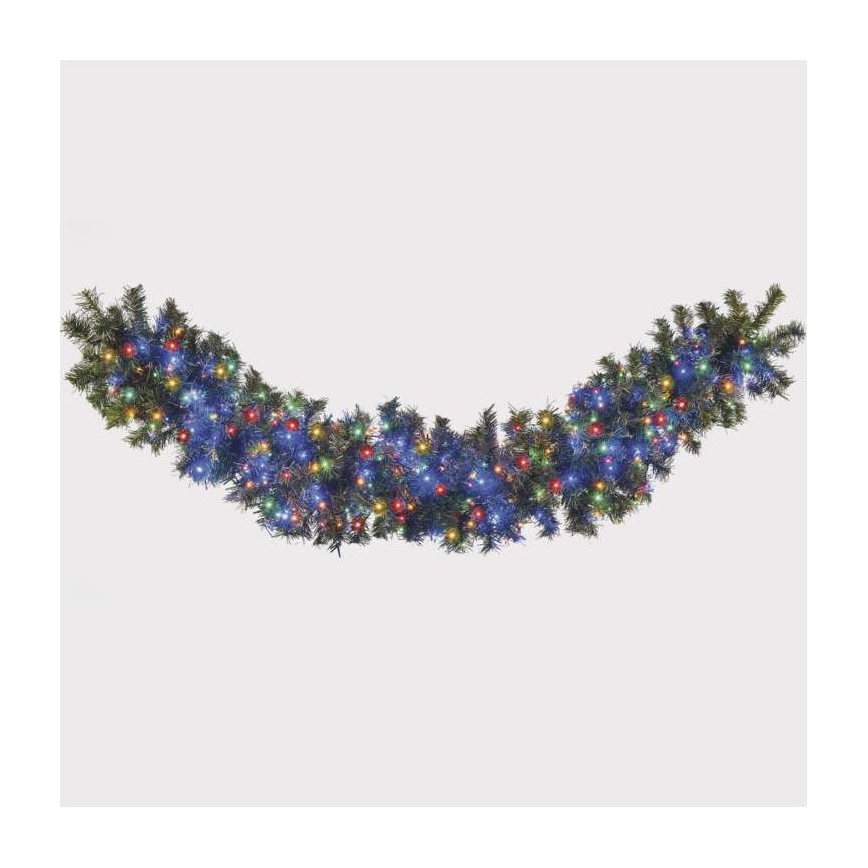 Zewnętrzny łańcuch świetlny LED, 600 diod, 17 m, IP44, wielokolorowy