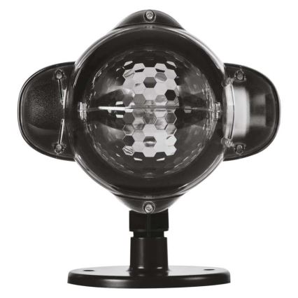 Zewnętrzny projektor świąteczny LED/4W/230V IP44 zimna biel