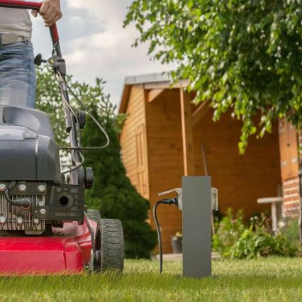 Zewnętrzny słupek zasilający SCHUKO 2Z 230V IP44