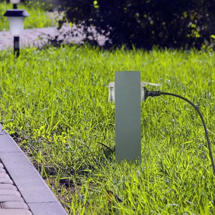 Zewnętrzny słupek zasilający SCHUKO 2Z 230V IP44