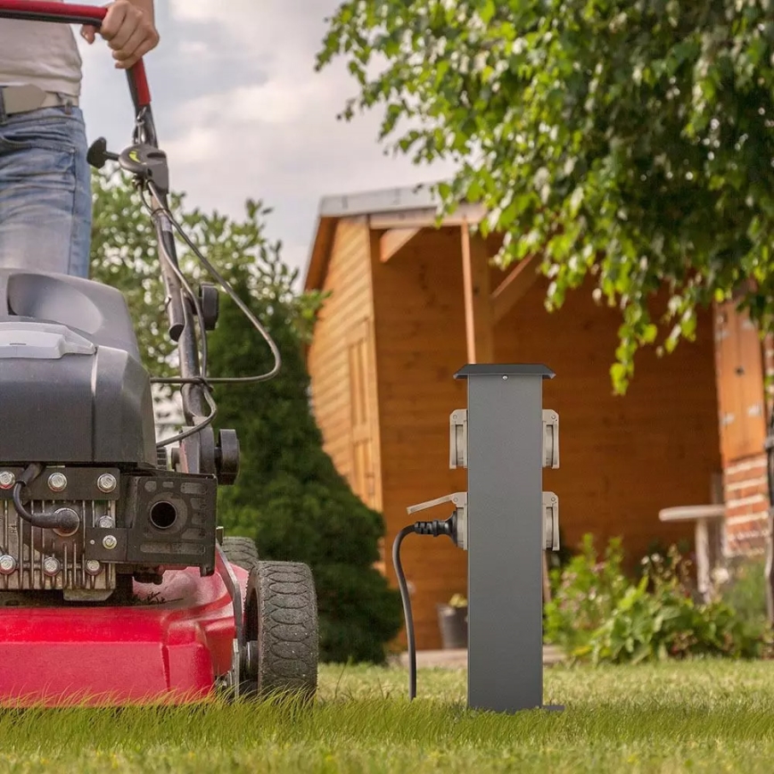 Zewnętrzny słupek zasilający 4Z 230V IP44