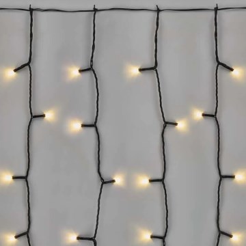 Zewnętrzny świąteczny łańcuch LED 100xLED/1x2m IP44 ciepła biała