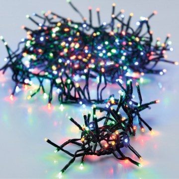 Zewnętrzny świąteczny łańcuch LED 1512xLED/230V/8 funkcji 14 m IP44 wielokolorowy