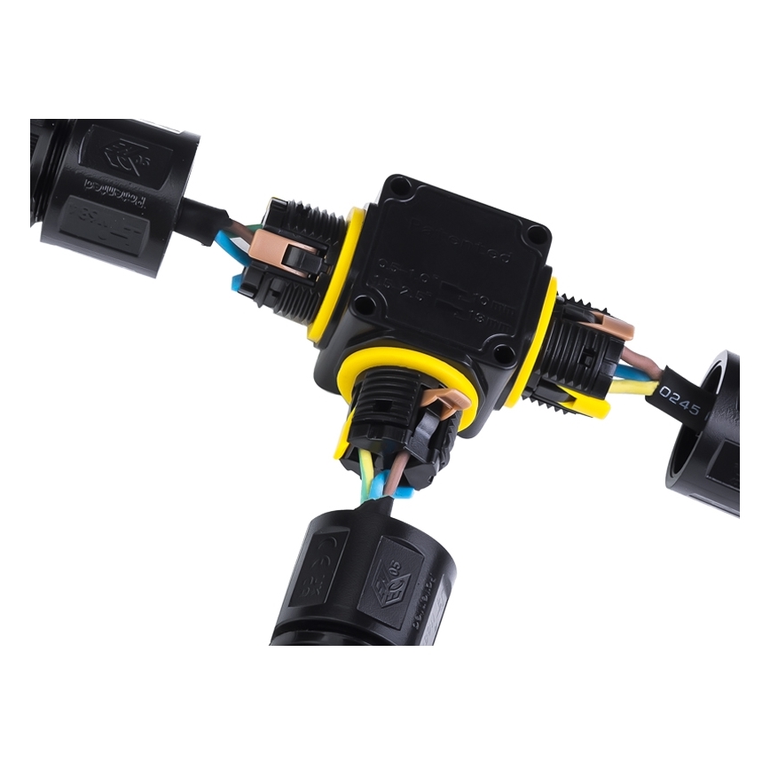 Złącze łączące T IP68 450V