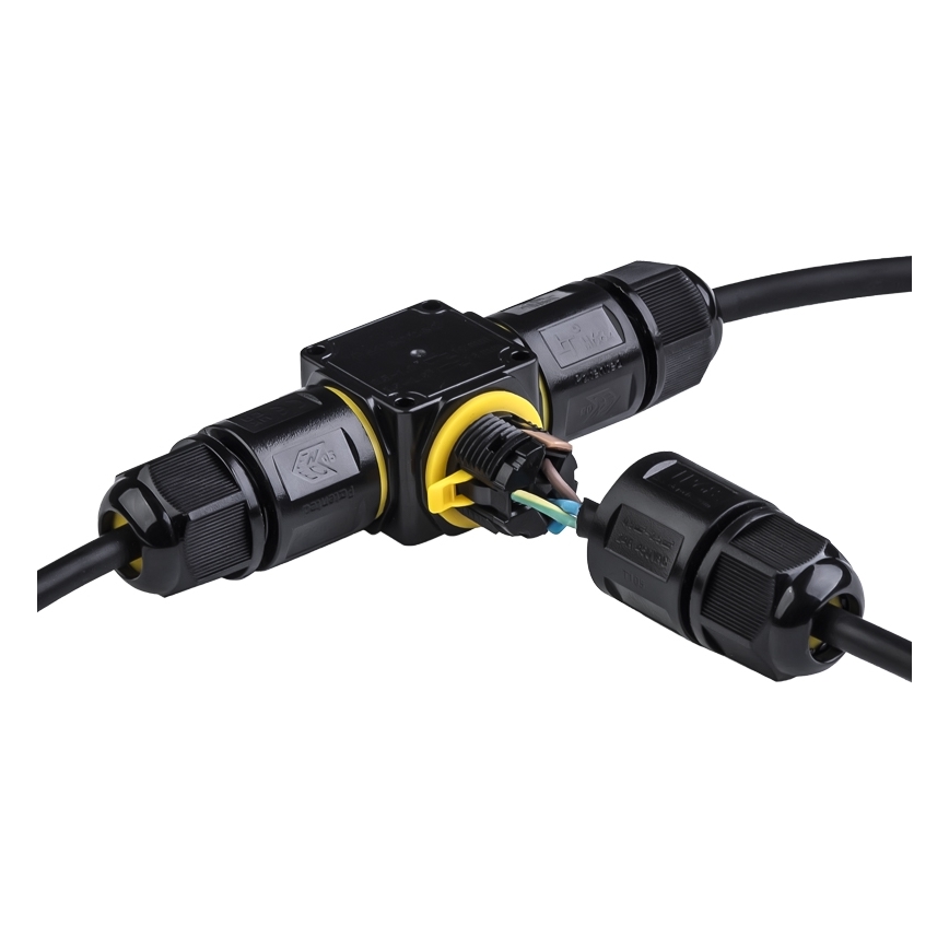 Złącze łączące T IP68 450V