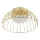 Złota lampa sufitowa LED BETSY LED/12W/230V, średnica 25 cm