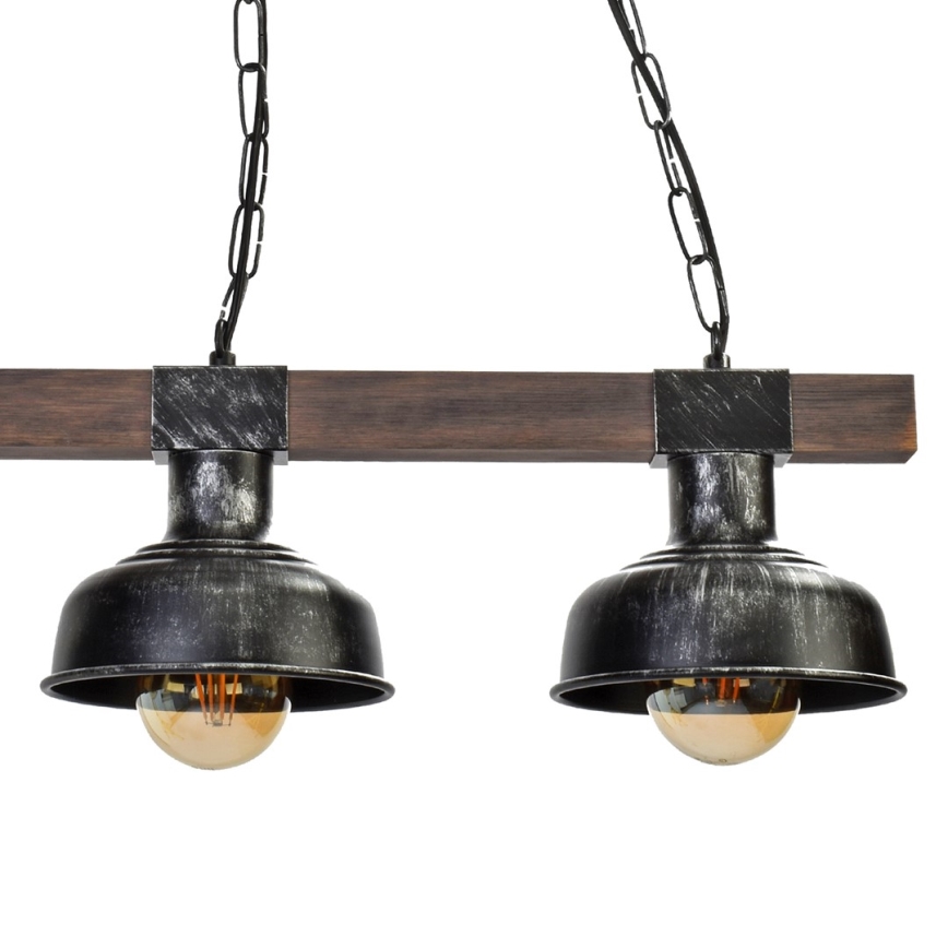 Żrandol na łańcuchu FARO 3xE27/60W/230V