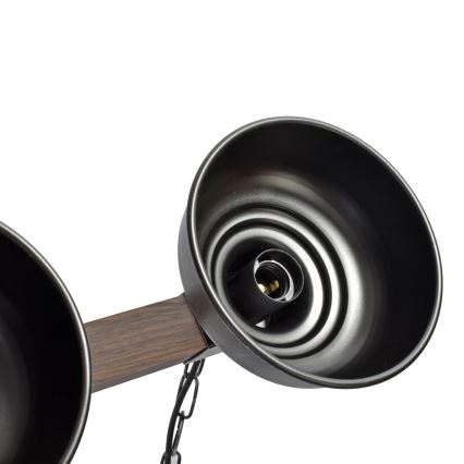Żrandol na łańcuchu FARO 3xE27/60W/230V