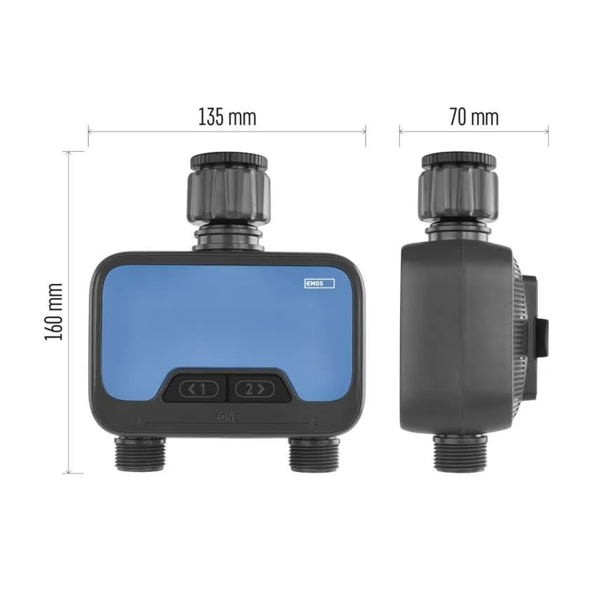 Zegary nawadniające GoSmart 2 wyjścia