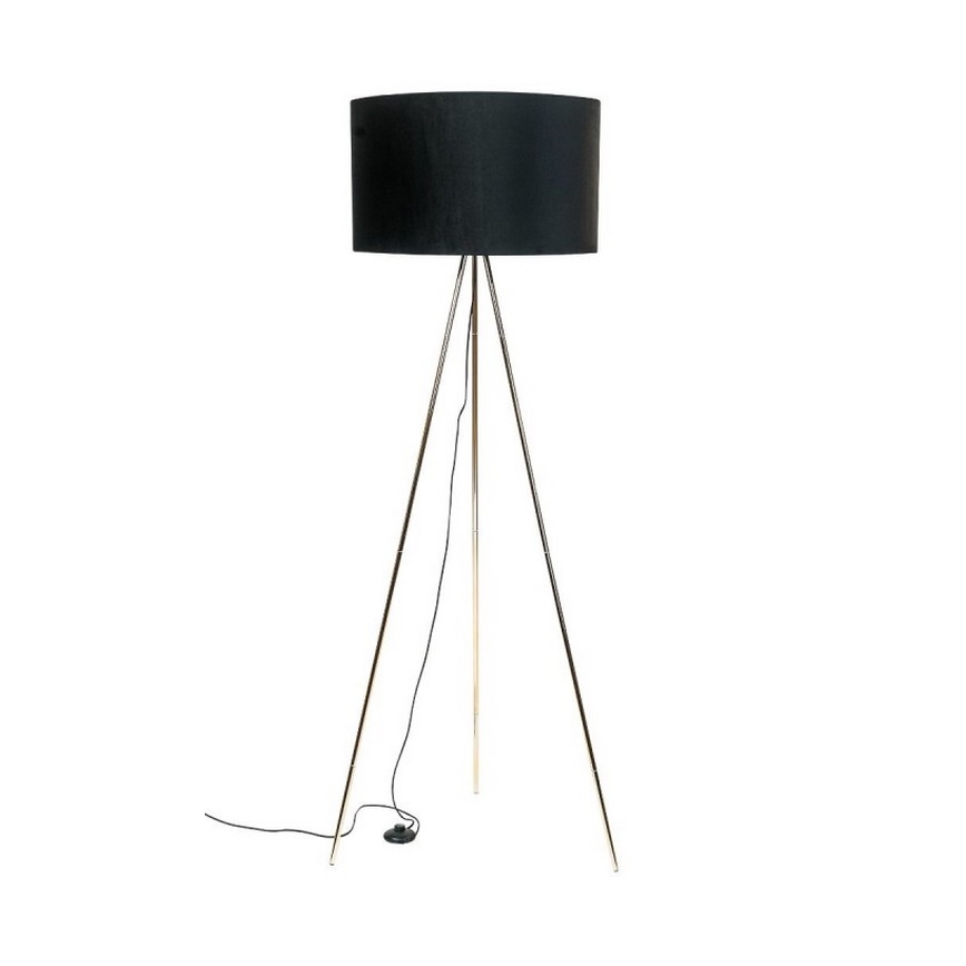 Zuma Line - Lampa podłogowa 1xE27/40/230V czarna