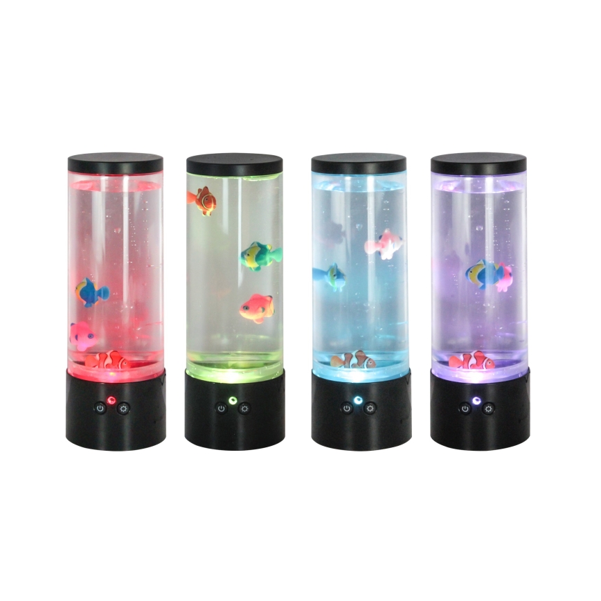 Zuma Line - LED RGB Ściemnialna lampa stołowa LED/1W/5V + pilot zdalnego sterowania