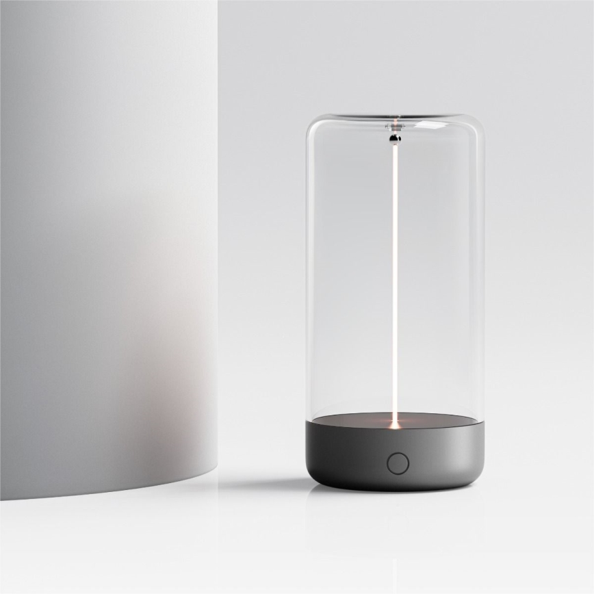 Zuma Line - LED regulowana jasność ładowalna lampa stołowa LED/0,5W/230V czarna IP54