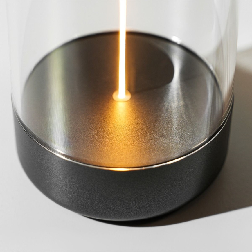 Zuma Line - LED regulowana jasność ładowalna lampa stołowa LED/0,5W/230V czarna IP54