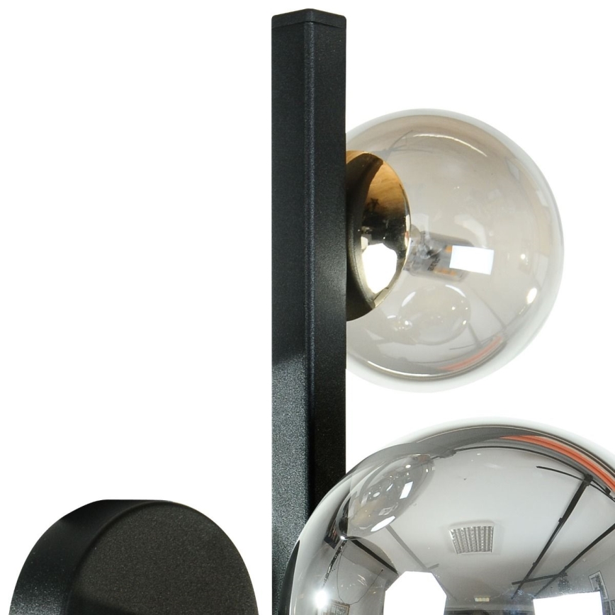 Zuma Line - Kinkiet 3xG9/8W/230V czarny/przydymiony czarny