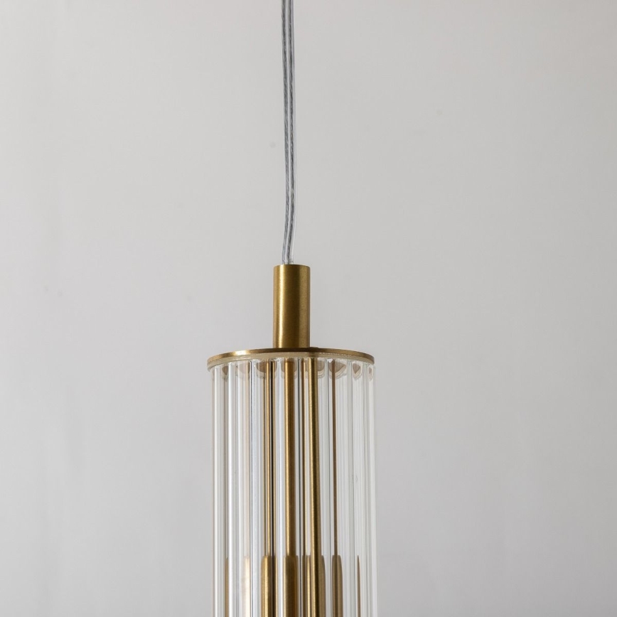 Zuma Line - Żyrandol na lince 1xE14/7W/230V złoty