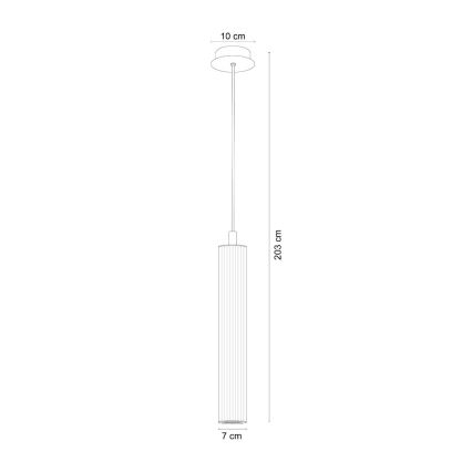 Zuma Line - Żyrandol na lince 1xE14/7W/230V złoty