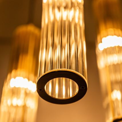 Zuma Line - Żyrandol na lince 3xE14/7W/230V złoty