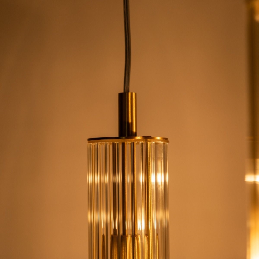 Zuma Line - Żyrandol na lince 3xE14/7W/230V złoty