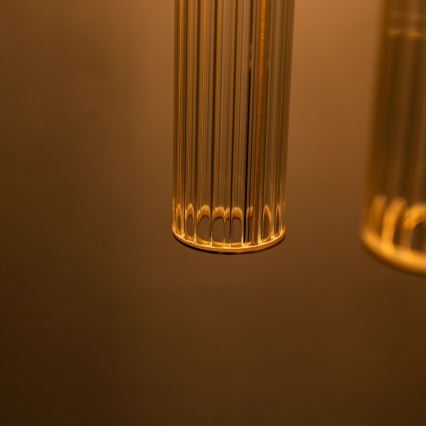 Zuma Line - Żyrandol na lince 3xE14/7W/230V złoty