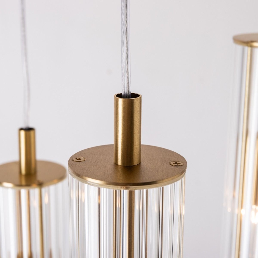 Zuma Line - Żyrandol na lince 3xE14/7W/230V złoty