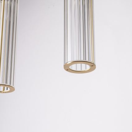 Zuma Line - Żyrandol na lince 4xE14/7W/230V złoty