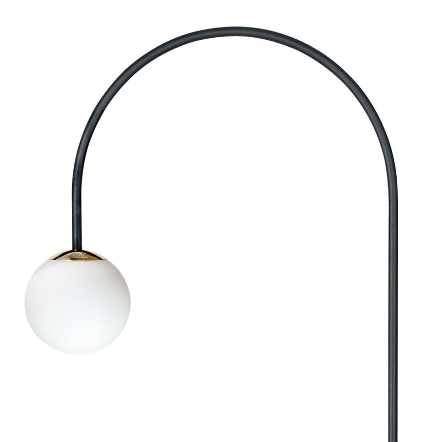 Zuma Line - Lampa stojąca 1xE14/10W/230V czarna
