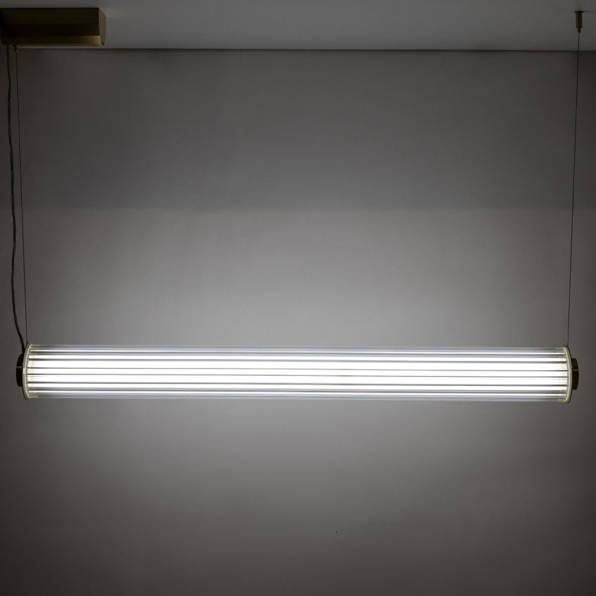 Zuma Line - LED Ściemnialny żyrandol na lince LED/39W/230V 2700-6500K złoty + pilot zdalnego sterowania