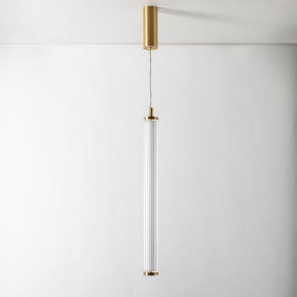Zuma Line - LED ściemnialny żyrandol na lince LED/26W/230V 2700-6500K złoty + zdalne sterowanie