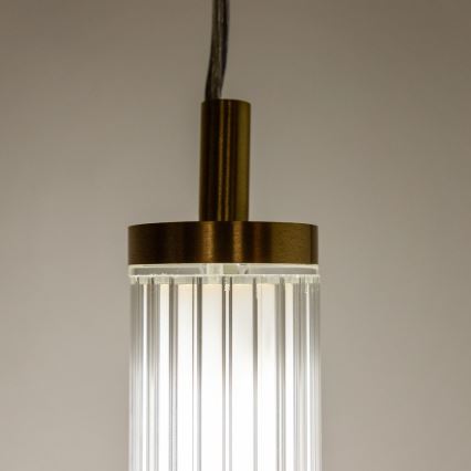 Zuma Line - LED ściemnialny żyrandol na lince LED/26W/230V 2700-6500K złoty + zdalne sterowanie