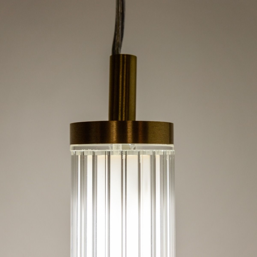 Zuma Line - LED ściemnialny żyrandol na lince LED/26W/230V 2700-6500K złoty + zdalne sterowanie