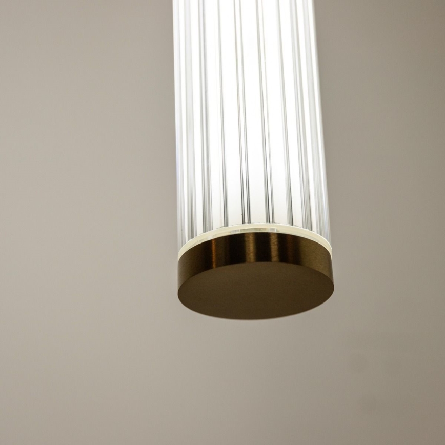 Zuma Line - LED ściemnialny żyrandol na lince LED/26W/230V 2700-6500K złoty + zdalne sterowanie