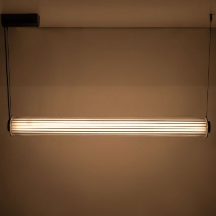 Zuma Line - ściemnialny żyrandol wiszący na lince LED/39W/230V 2700-6500K czarny + pilot zdalnego sterowania