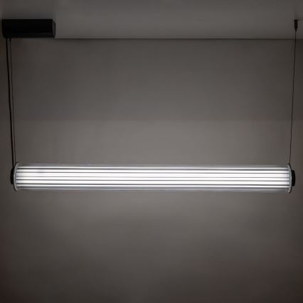 Zuma Line - ściemnialny żyrandol wiszący na lince LED/39W/230V 2700-6500K czarny + pilot zdalnego sterowania