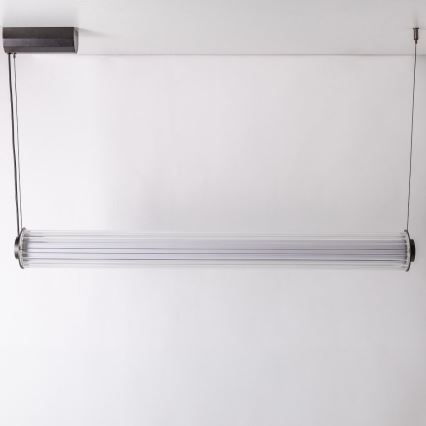Zuma Line - ściemnialny żyrandol wiszący na lince LED/39W/230V 2700-6500K czarny + pilot zdalnego sterowania