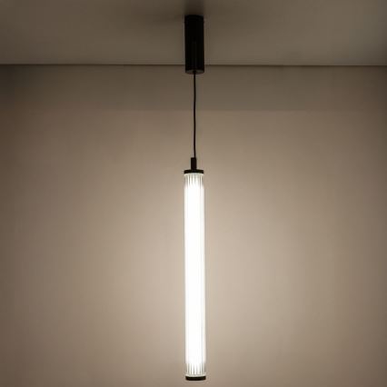 Zuma Line - Ściemnialny żyrandol LED na lince LED/26W/230V 2700-6500K czarny + pilot zdalnego sterowania