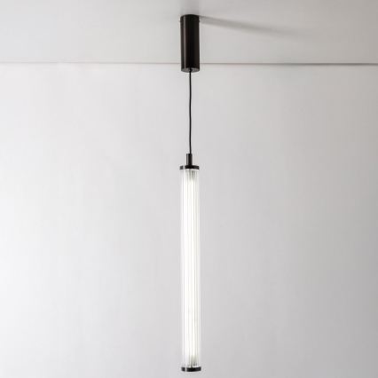 Zuma Line - Ściemnialny żyrandol LED na lince LED/26W/230V 2700-6500K czarny + pilot zdalnego sterowania
