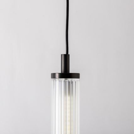 Zuma Line - Ściemnialny żyrandol LED na lince LED/26W/230V 2700-6500K czarny + pilot zdalnego sterowania