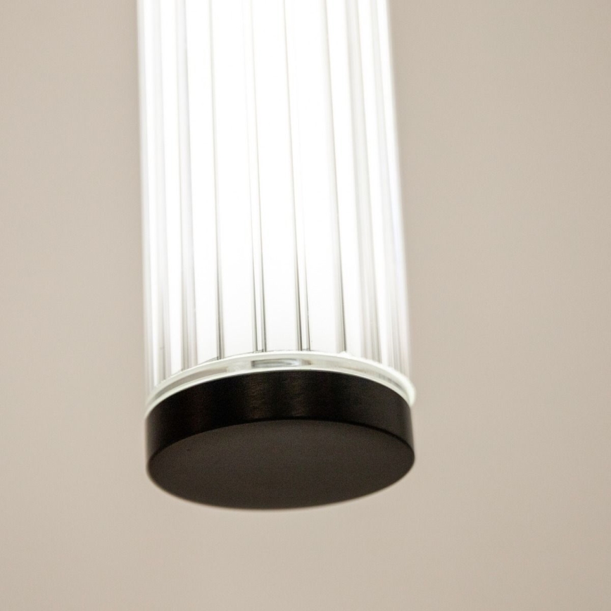 Zuma Line - Ściemnialny żyrandol LED na lince LED/26W/230V 2700-6500K czarny + pilot zdalnego sterowania