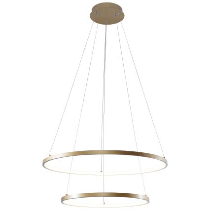 Zuma Line - LED Żyrandol na lince LED/50W/230V 3000/4000/6000K śr. 60 cm złoty