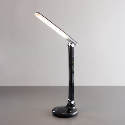 Zuma Line - LED akumulatorowa lampa stołowa LED/6W/1200 mAh 3000/4500/6000K CRI 90 czarny