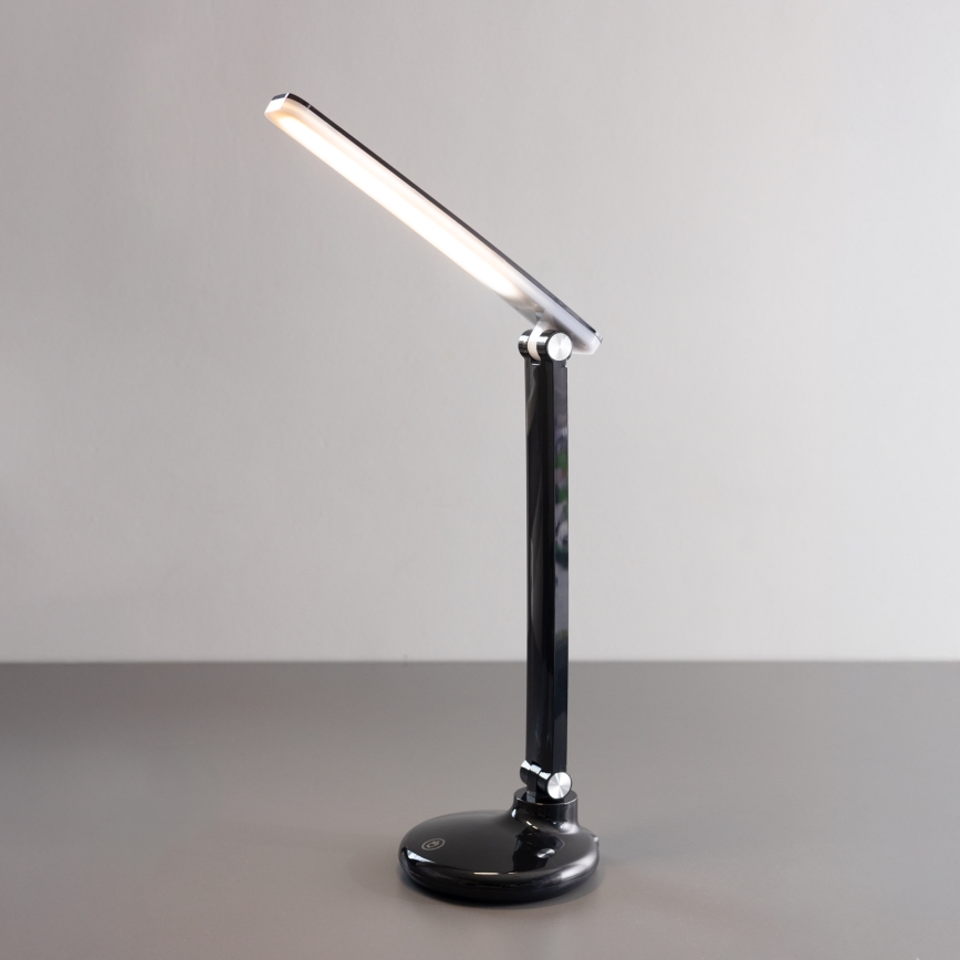 Zuma Line - LED akumulatorowa lampa stołowa LED/6W/1200 mAh 3000/4500/6000K CRI 90 czarny