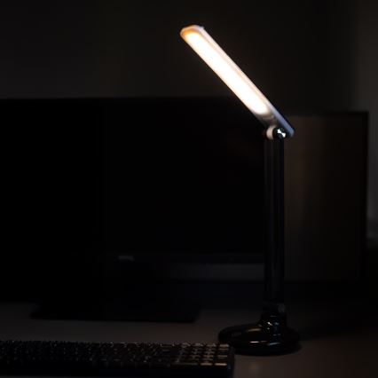 Zuma Line - LED akumulatorowa lampa stołowa LED/6W/1200 mAh 3000/4500/6000K CRI 90 czarny