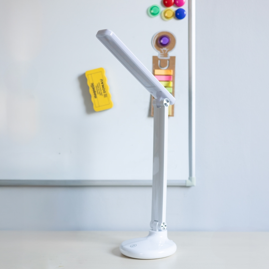 Zuma Line - LED akumulatorowa lampa stołowa LED/6W/1200 mAh 3000/4500/6000K CRI 90 biały