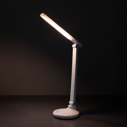 Zuma Line - LED akumulatorowa lampa stołowa LED/6W/1200 mAh 3000/4500/6000K CRI 90 biały