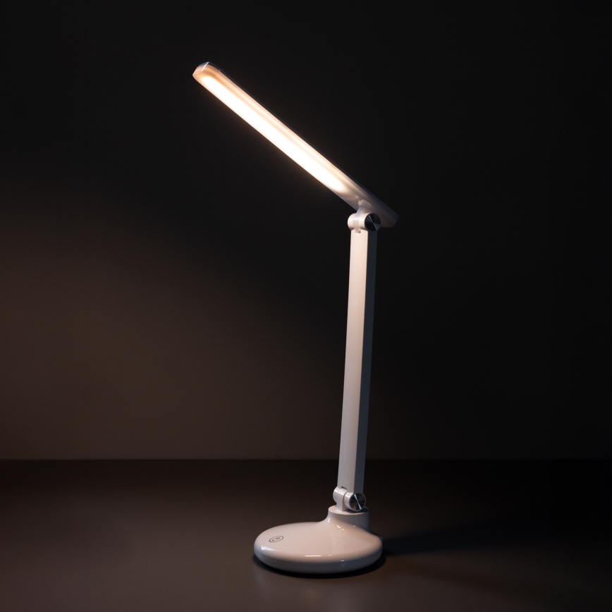 Zuma Line - LED akumulatorowa lampa stołowa LED/6W/1200 mAh 3000/4500/6000K CRI 90 biały