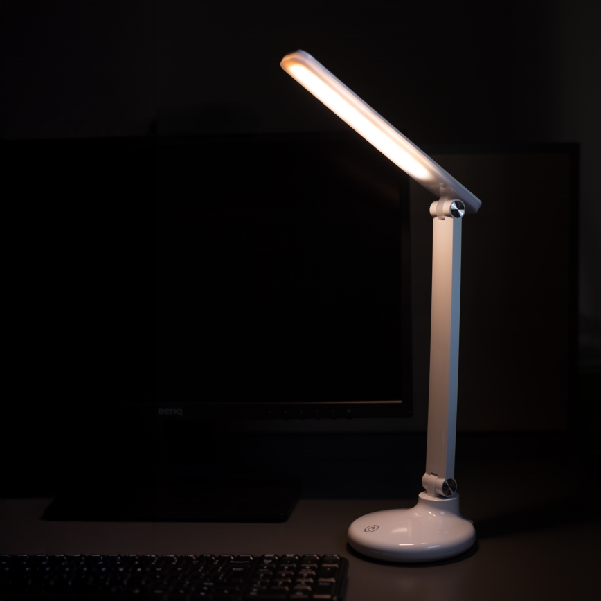 Zuma Line - LED akumulatorowa lampa stołowa LED/6W/1200 mAh 3000/4500/6000K CRI 90 biały