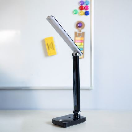 Zuma Line - LED akumulatorowa lampa stołowa LED/8W/1200 mAh 3000/4500/6000K CRI 90 czarny