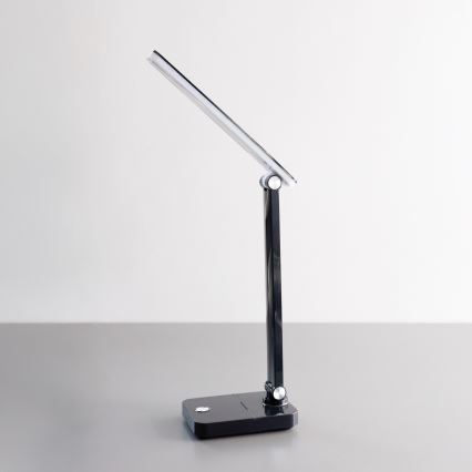 Zuma Line - LED akumulatorowa lampa stołowa LED/8W/1200 mAh 3000/4500/6000K CRI 90 czarny